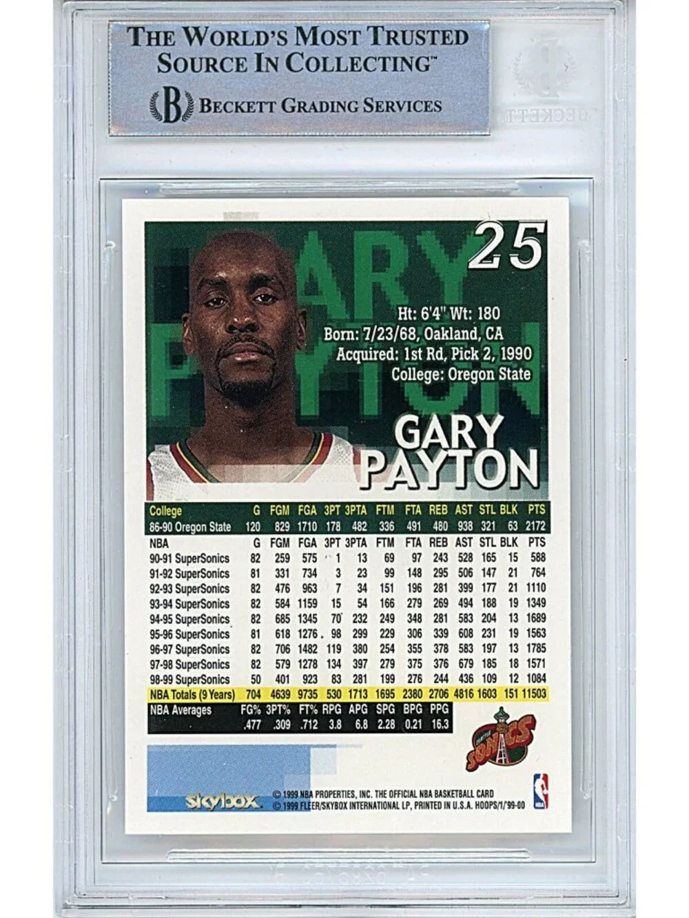 Autograph seattle supersonics